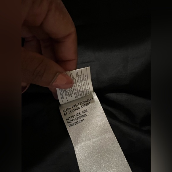 Artelier by Nicole Miller 100 % buttery soft Genuine Leather Jacket .NWOT size S - Picture 16 of 16